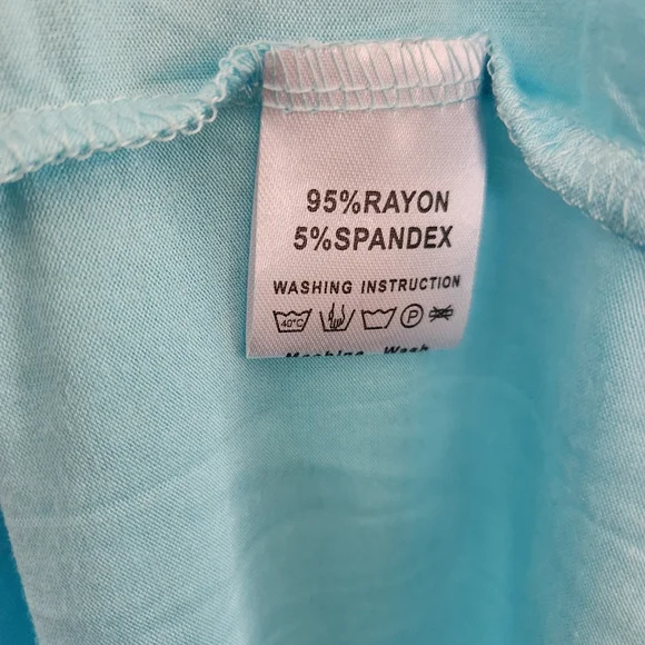 Han Mei Li Light Blue Summer Dress – Size Small - Picture 5 of 5